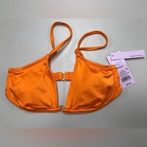 Orange Bikini Top